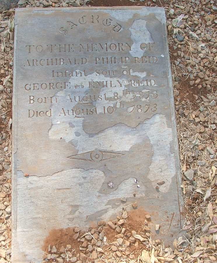 REID Archibald Philip 1873-1873