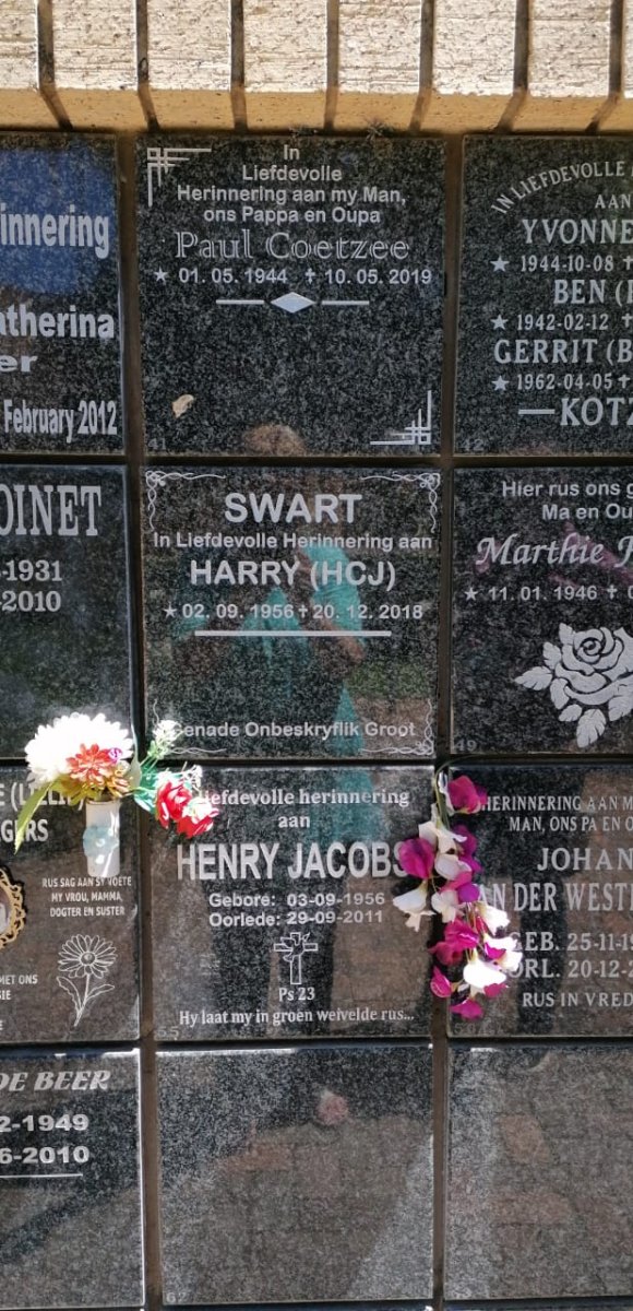COETZEE :: SWART :: JACOBS