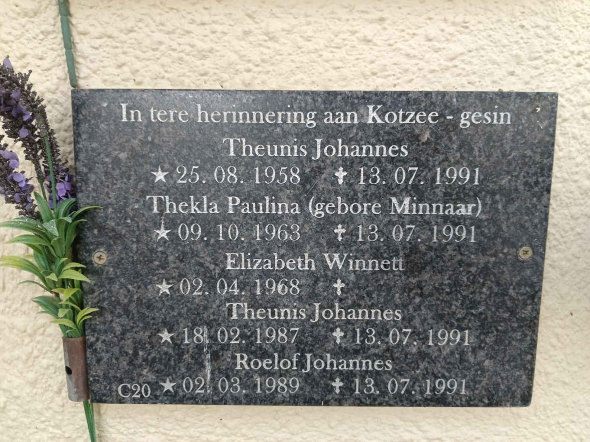 KOTZEE :: MINNAAR gesin