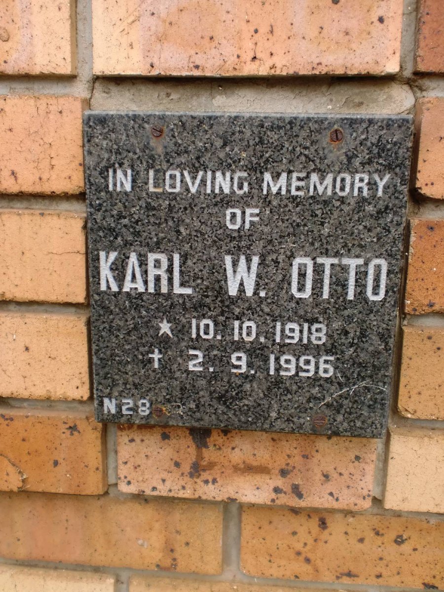 OTTO Karl W. 1918-1996