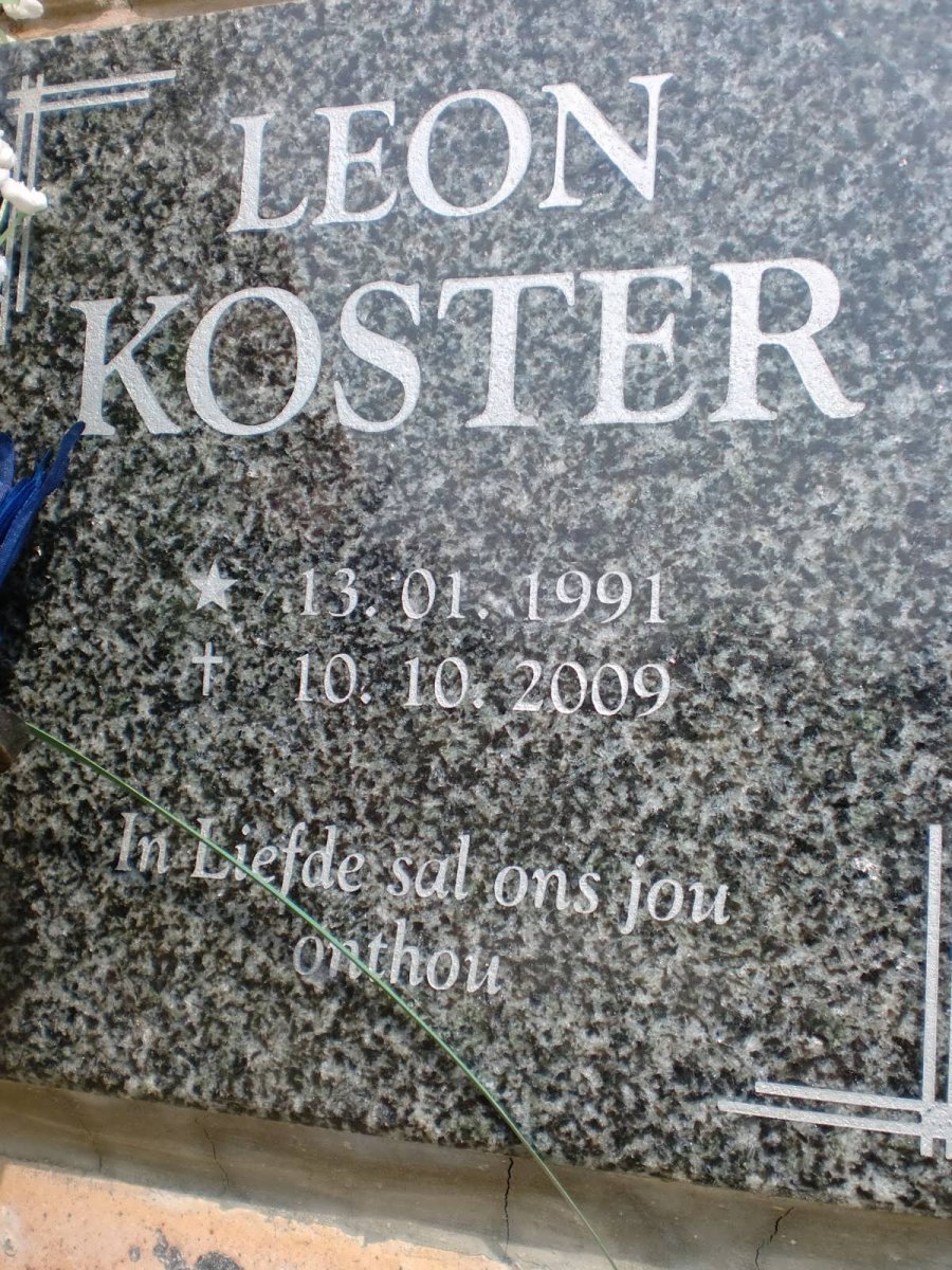 KOSTER Leon 1991-2009