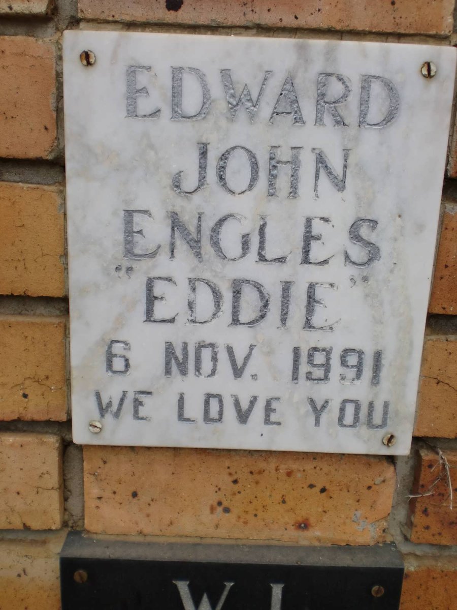 ENGLES Edward John -1991