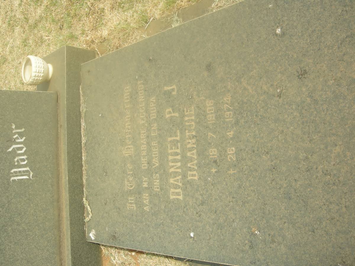 ALBERTS Daniel P.J. 1906-1974