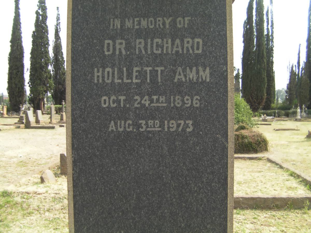 AMM Richard Hollett 1896-1973