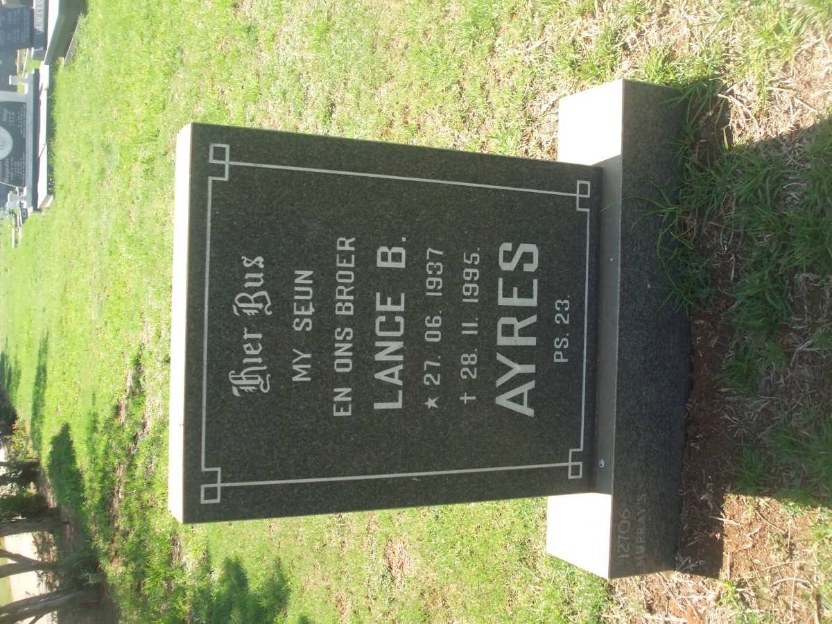 AYRES Lance B. 1937-1995