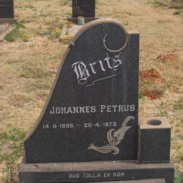 BRITS Johannes Petrus 1896-1973