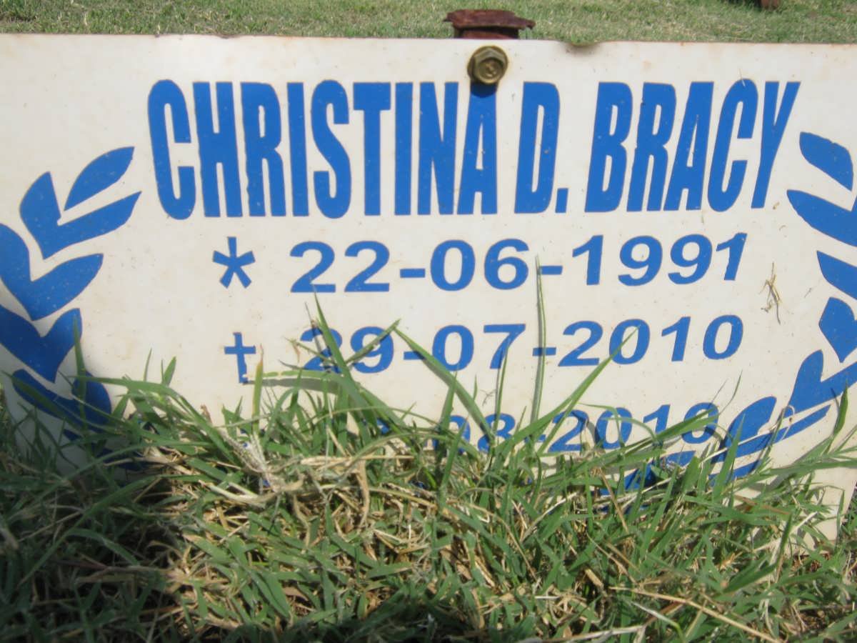 BRACY Christina D. 1991-2010