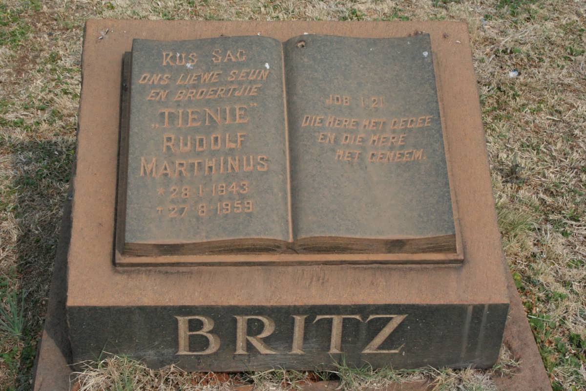 BRITZ Rudolf Marthinus 1943-1959