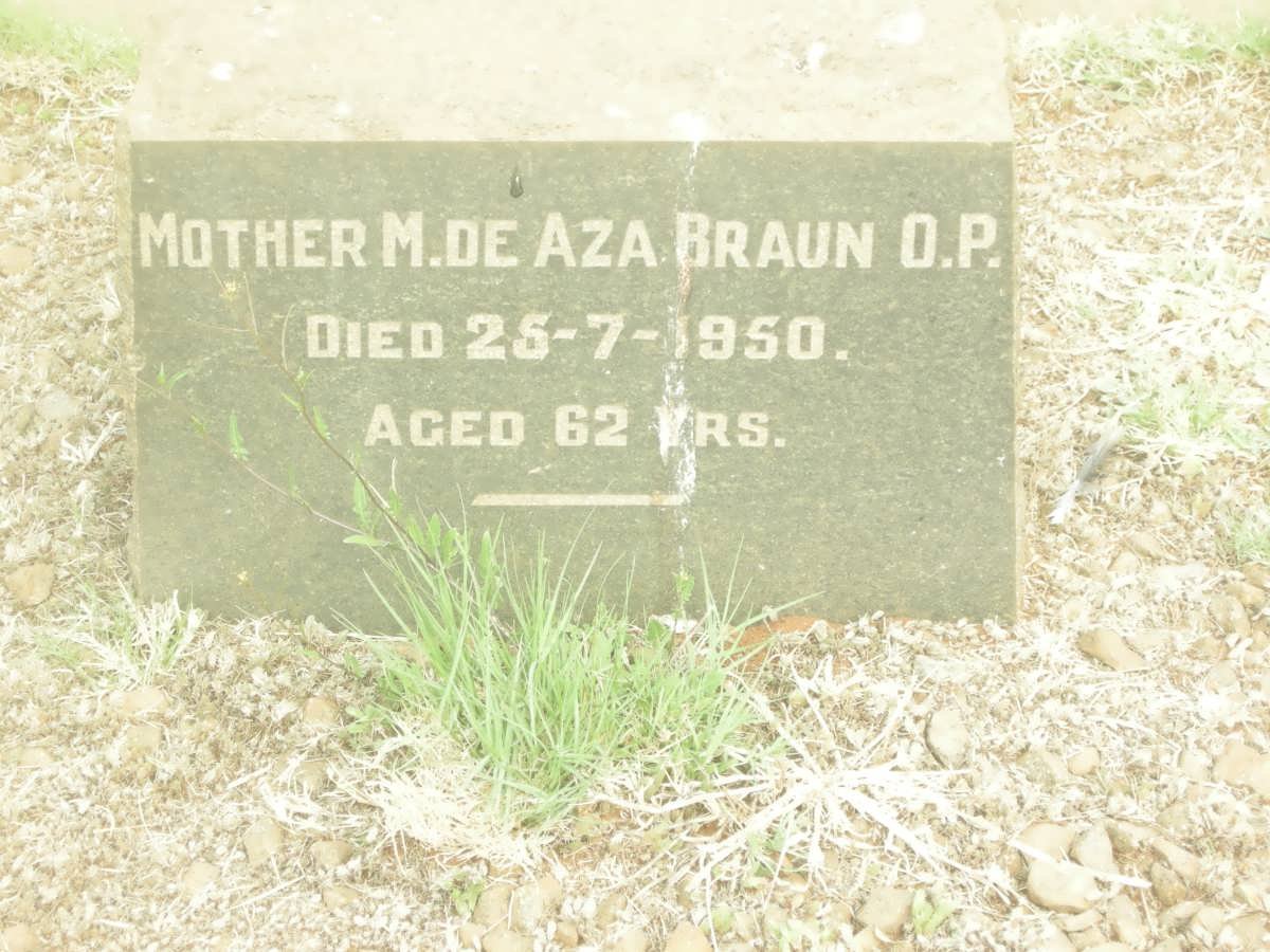 BRAUN M. De Aza -1950