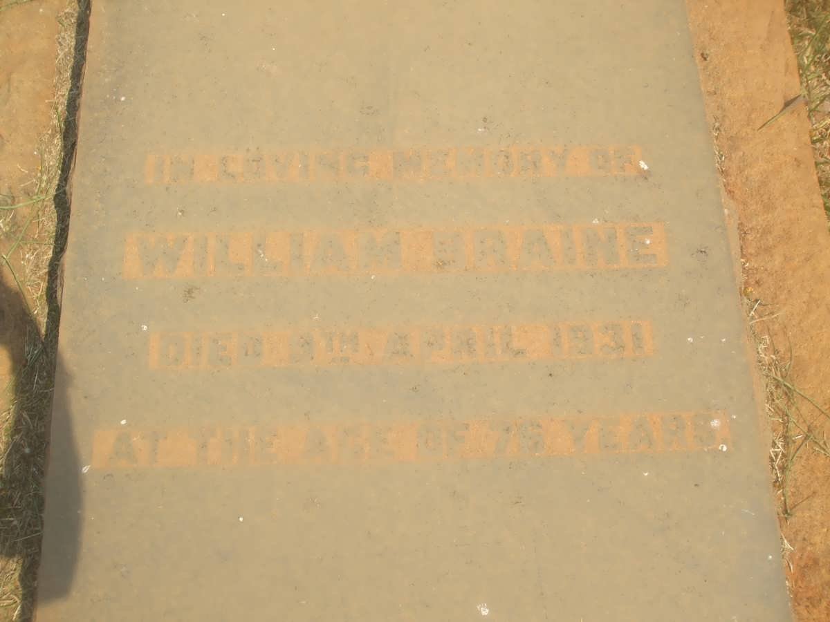 BRAINE William -1931