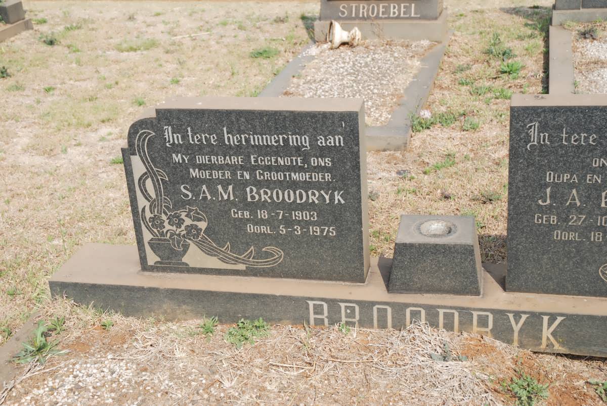 BROODRYK S.A.M. 1903-1975