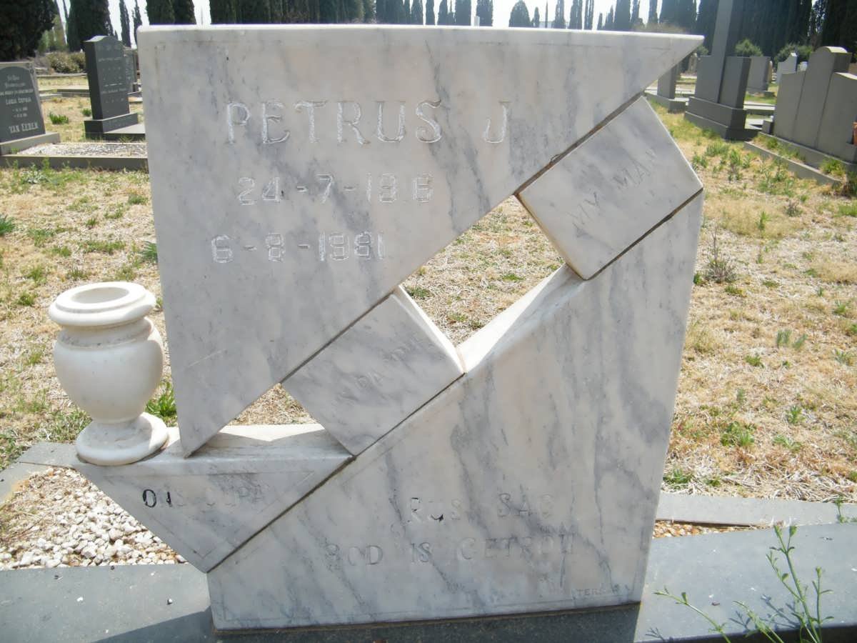 BREEDT Petrus Johannes 1916-1981