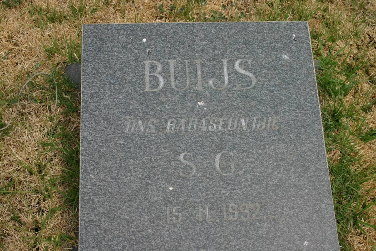 BUIJS S.G. -1992