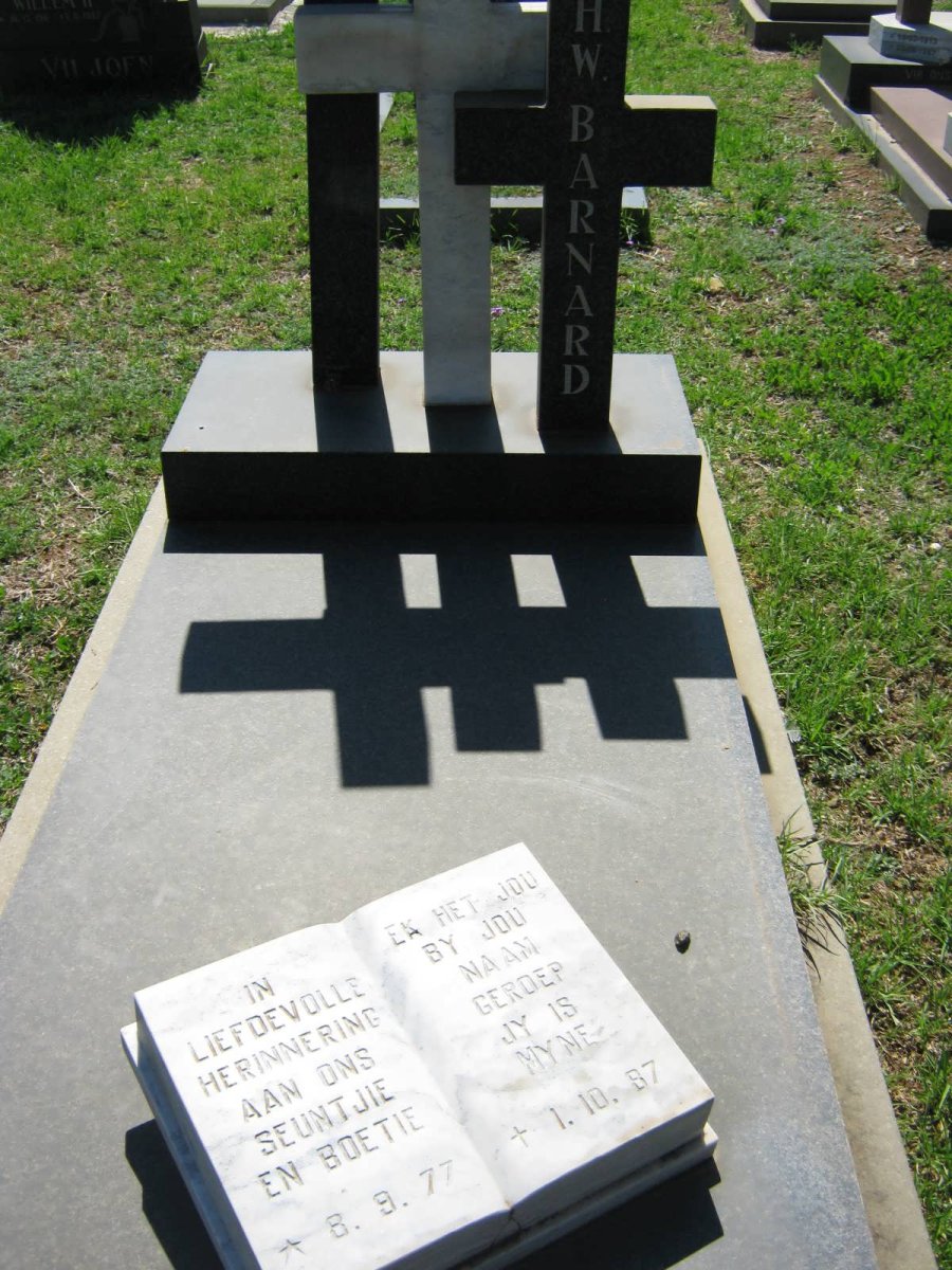 BARNARD H.W. 1977-1997