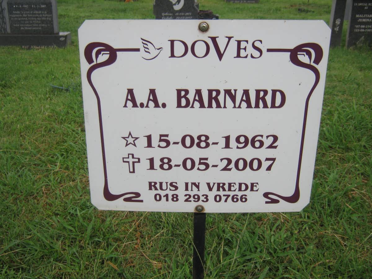 BARNARD A.A. 1962-2007