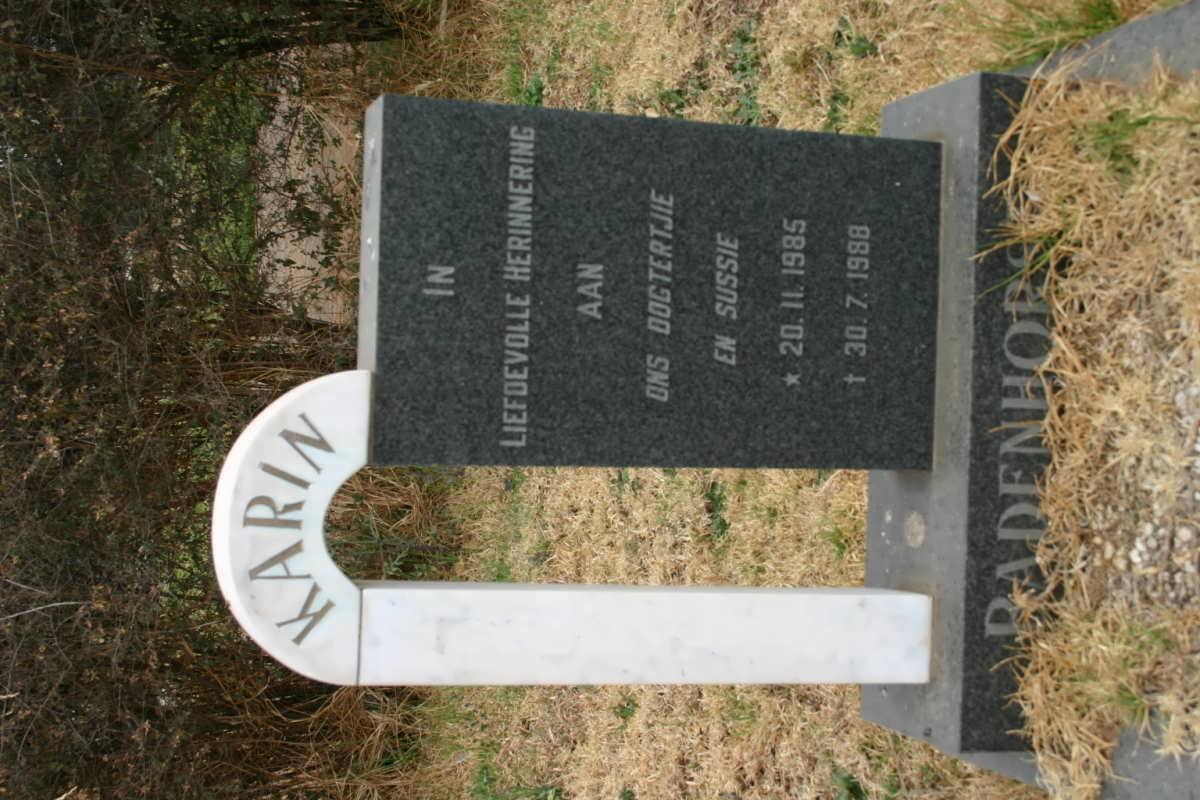 BADENHORST Karin 1985-1988