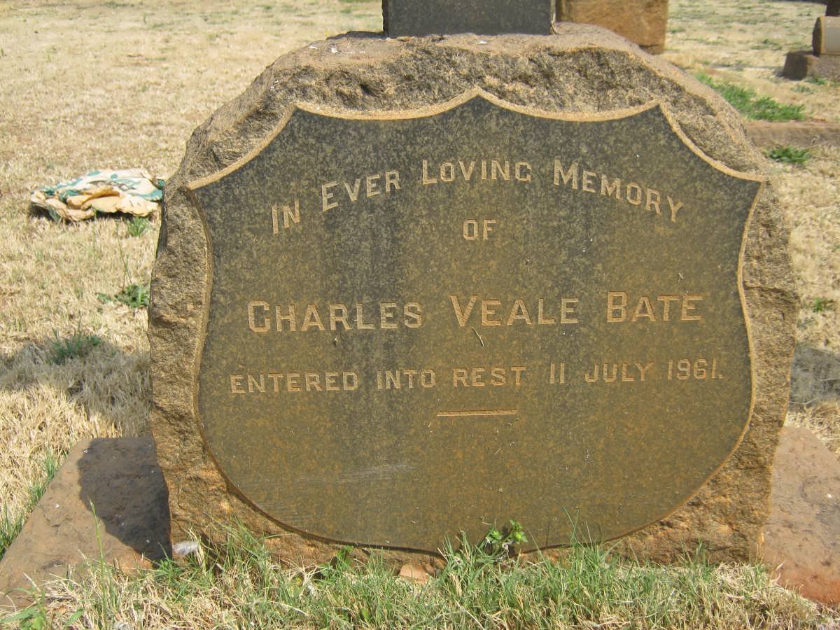 BATE Charles Veale -1961