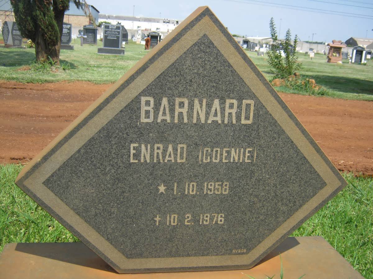 BARNARD Enrad 1958-1976