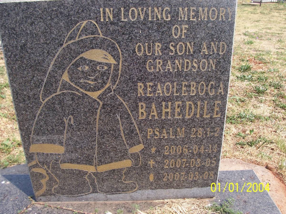BAHEDILE Reaoleboga 2006-2007