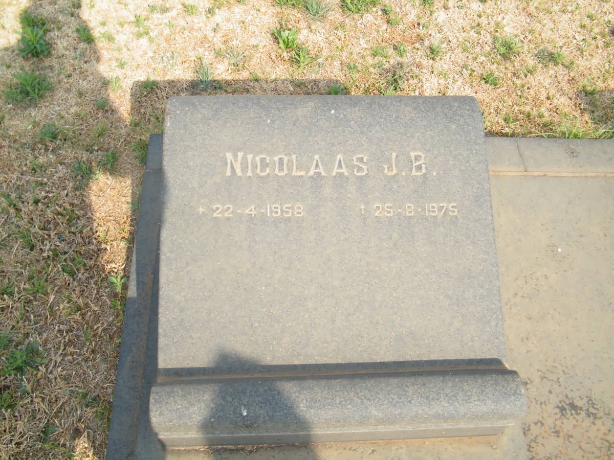 BASSON Nicolaas J.B. 1958-1975