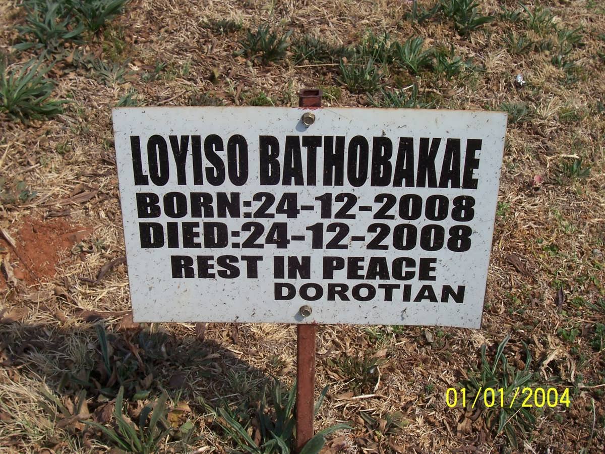 BATHOBAKAE Loyiso 2008-2008
