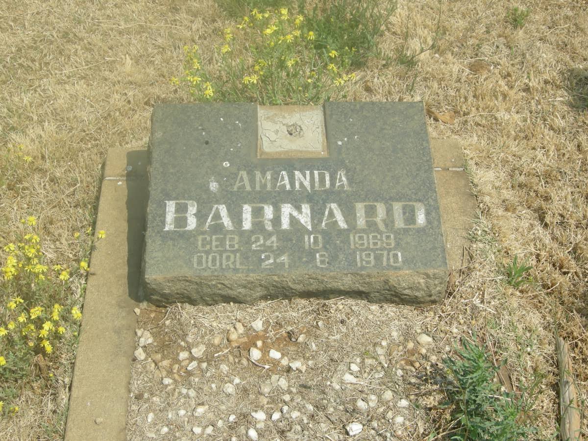 BARNARD Amanda 1969-1970