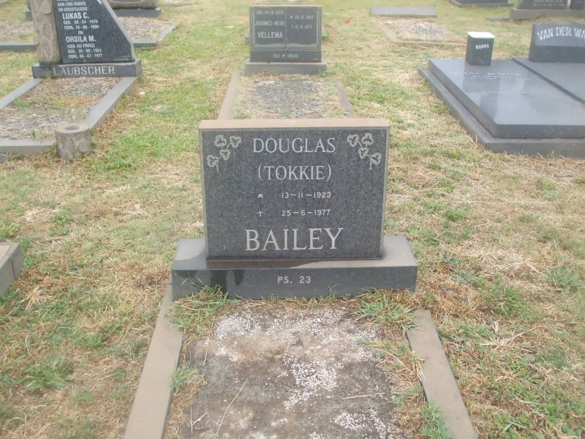 BAILEY Douglas 1923-1977