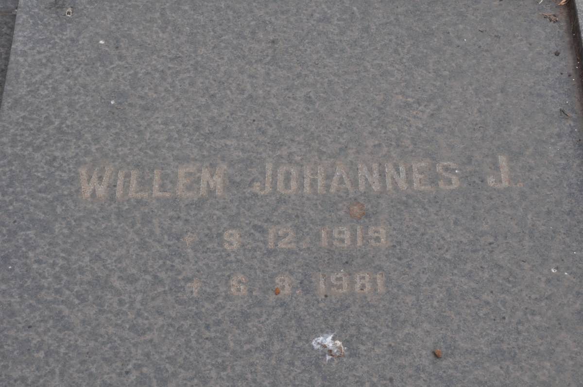 BADENHORST Willem Johannes J. 1919-1981