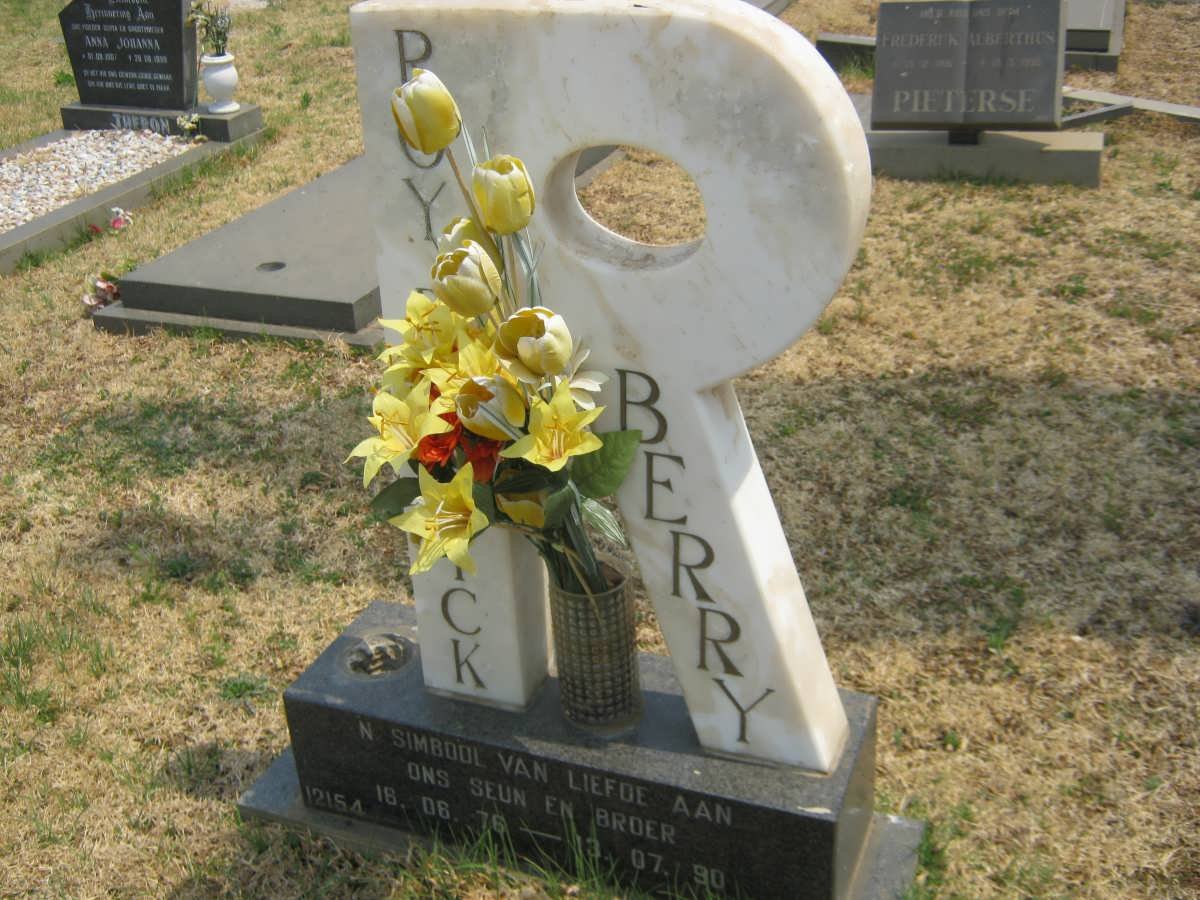 BERRY Roy Derrick 1976-1990