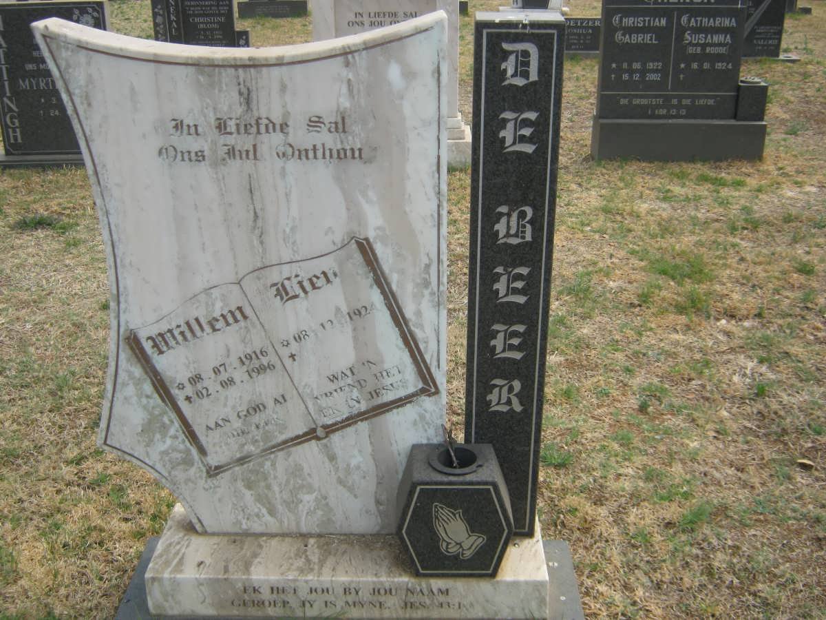BEER Willem, de 1916-1996 &amp; Lien 1924-