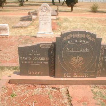 BEER Dawid Johannes, de 1926-1981 &amp; Johanna Petronella 1927-1967, DE BEER Maryna 1965-1967