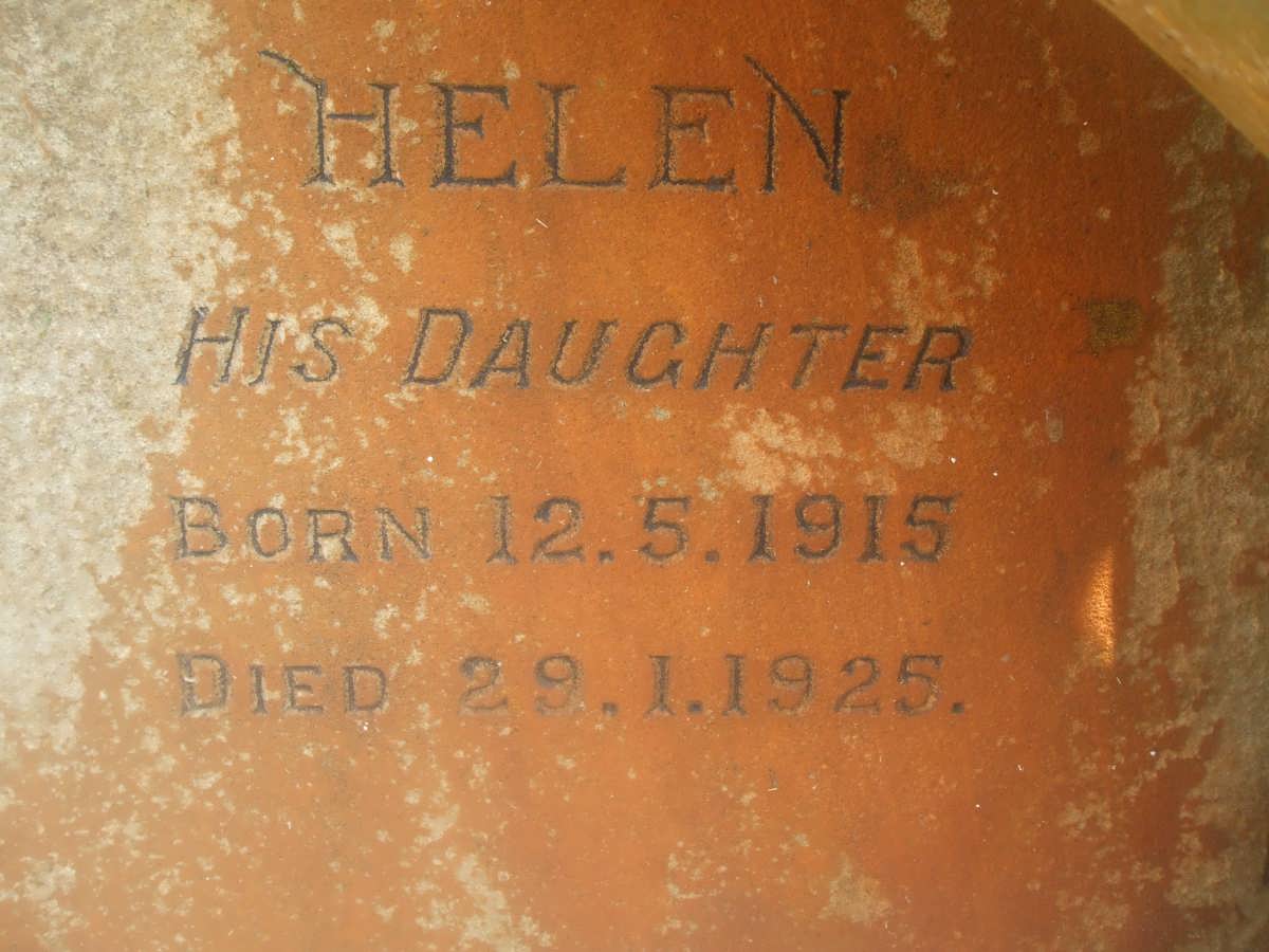 BENNETT Helen 1915-1925