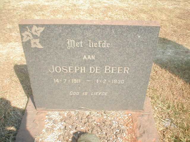 BEER Joseph, de 1911-1930