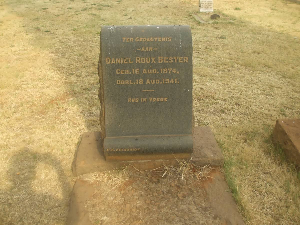 BESTER Daniel Roux 1874-1941