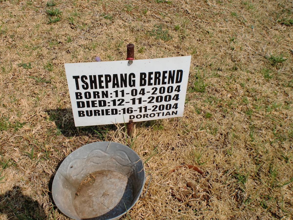 BEREND Tshepang 2004-2004
