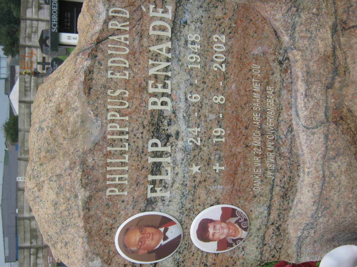 BENADÉ Phillippus Eduard 1948-2002