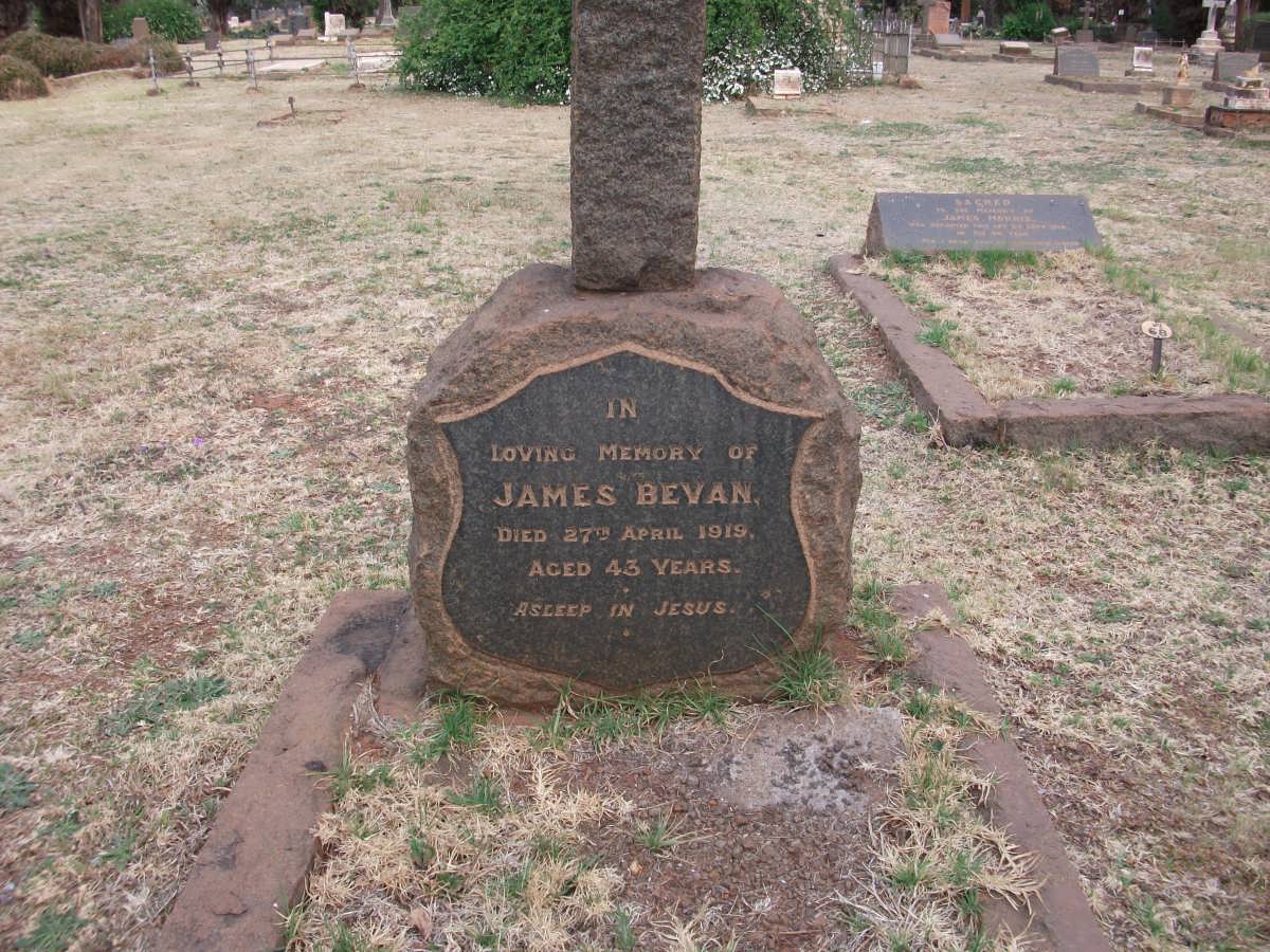 BEVAN James -1919