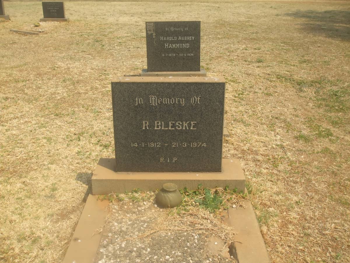 BLESKE R. 1912-1974