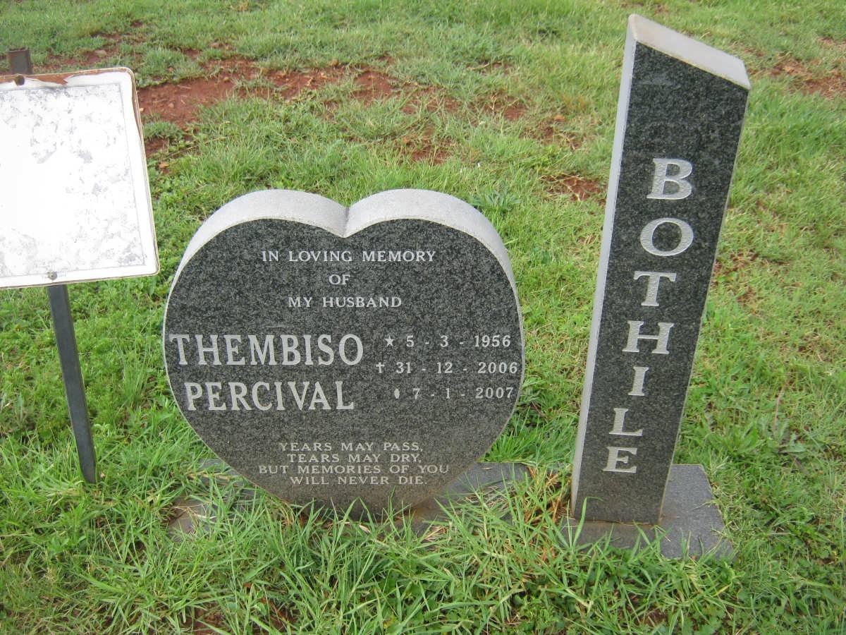 BOTHILE Thembiso Percival 1956-2006