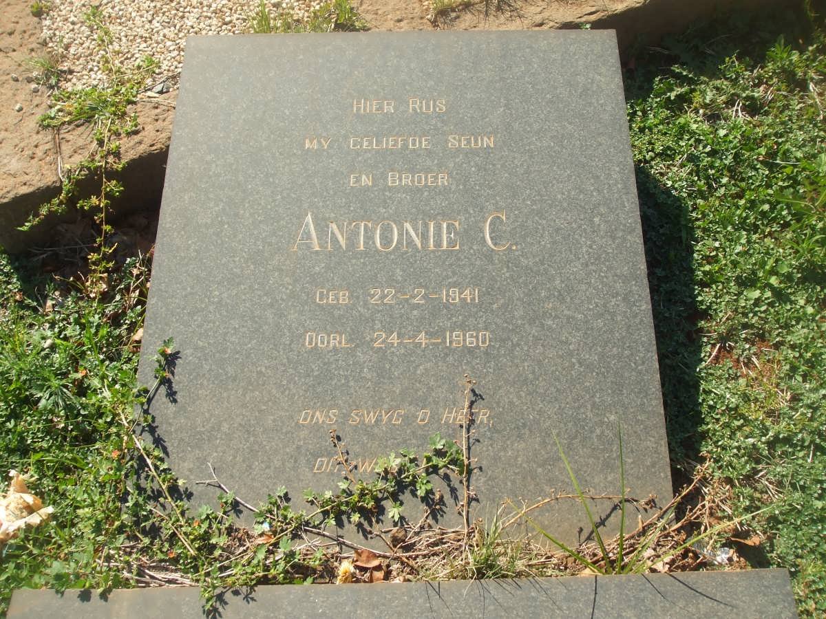 BOTHA Antonie C. 1941-1960