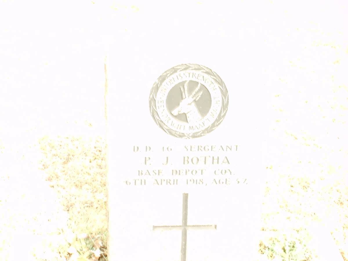 BOTHA P.J. -1918