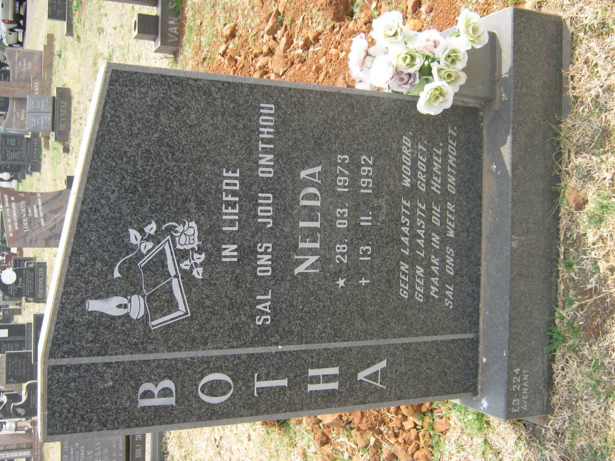 BOTHA Nelda 1973-1992