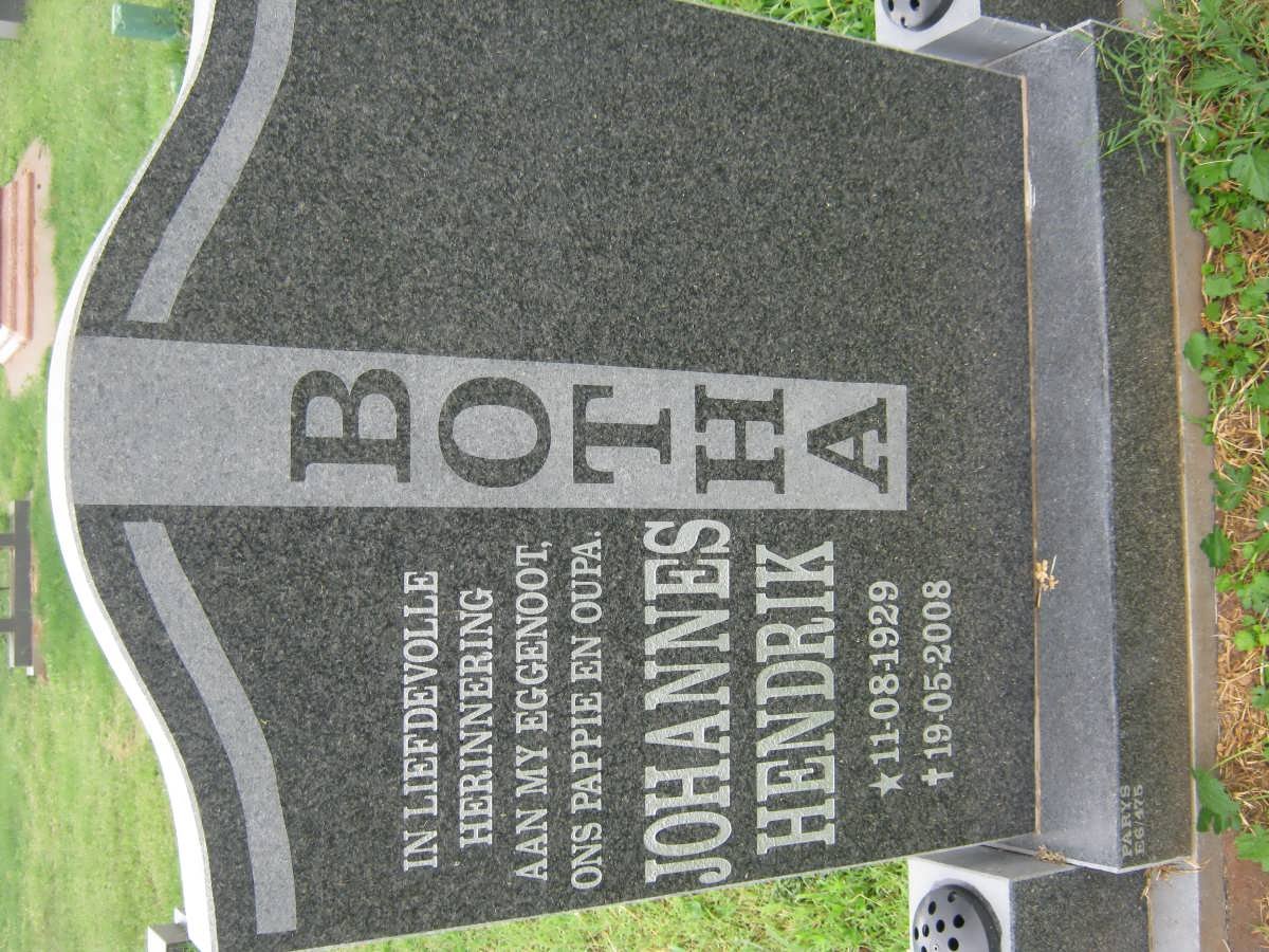 BOTHA Johannes Hendrik 1929-2008