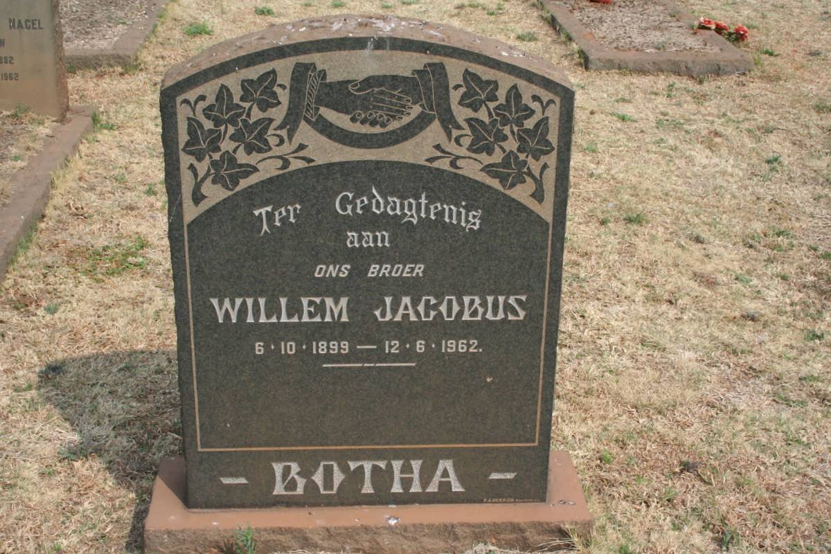 BOTHA Willem Jacobus 1899-1962
