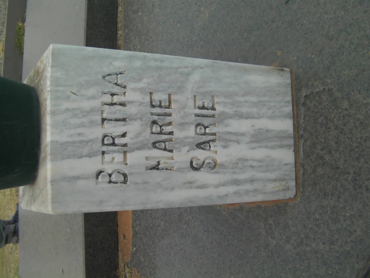 BOTHA Johan David 1886-1939 &amp; Johanna Margaret 1858-1962