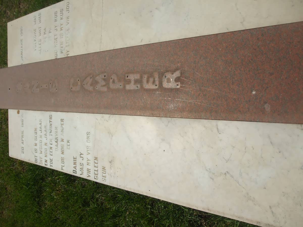 CAMPHER Danie 1967-1989