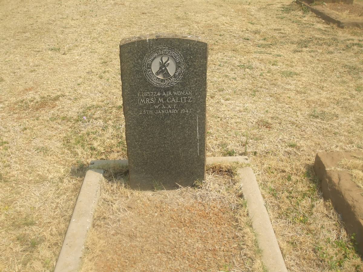CALITZ M. -1942