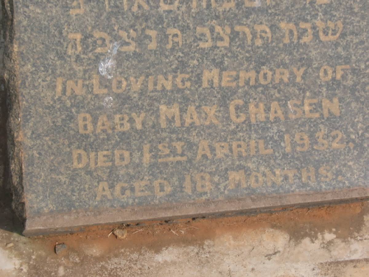 CHASEN Max -1932