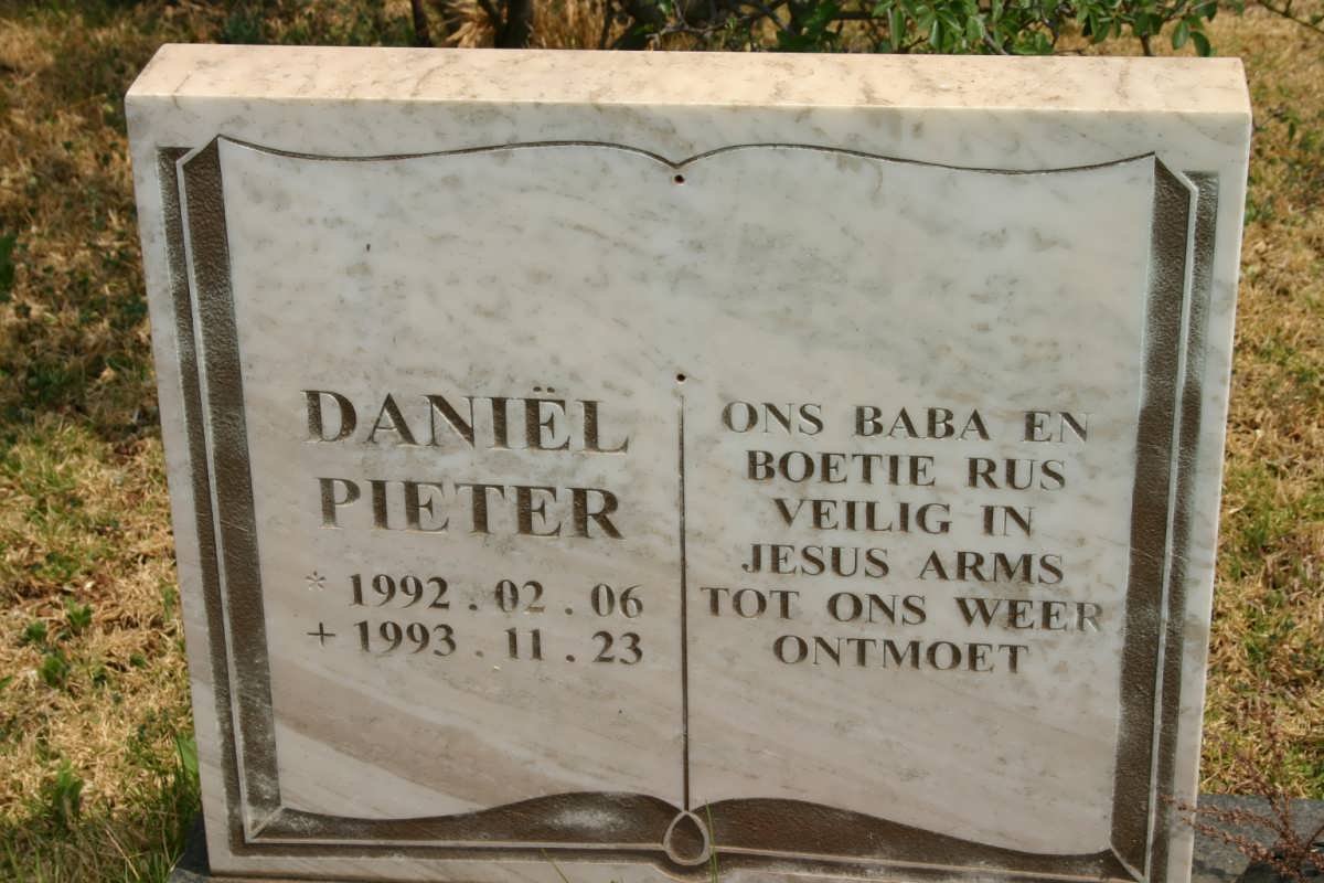 CLOETE Pieter Daniel 1992-1993