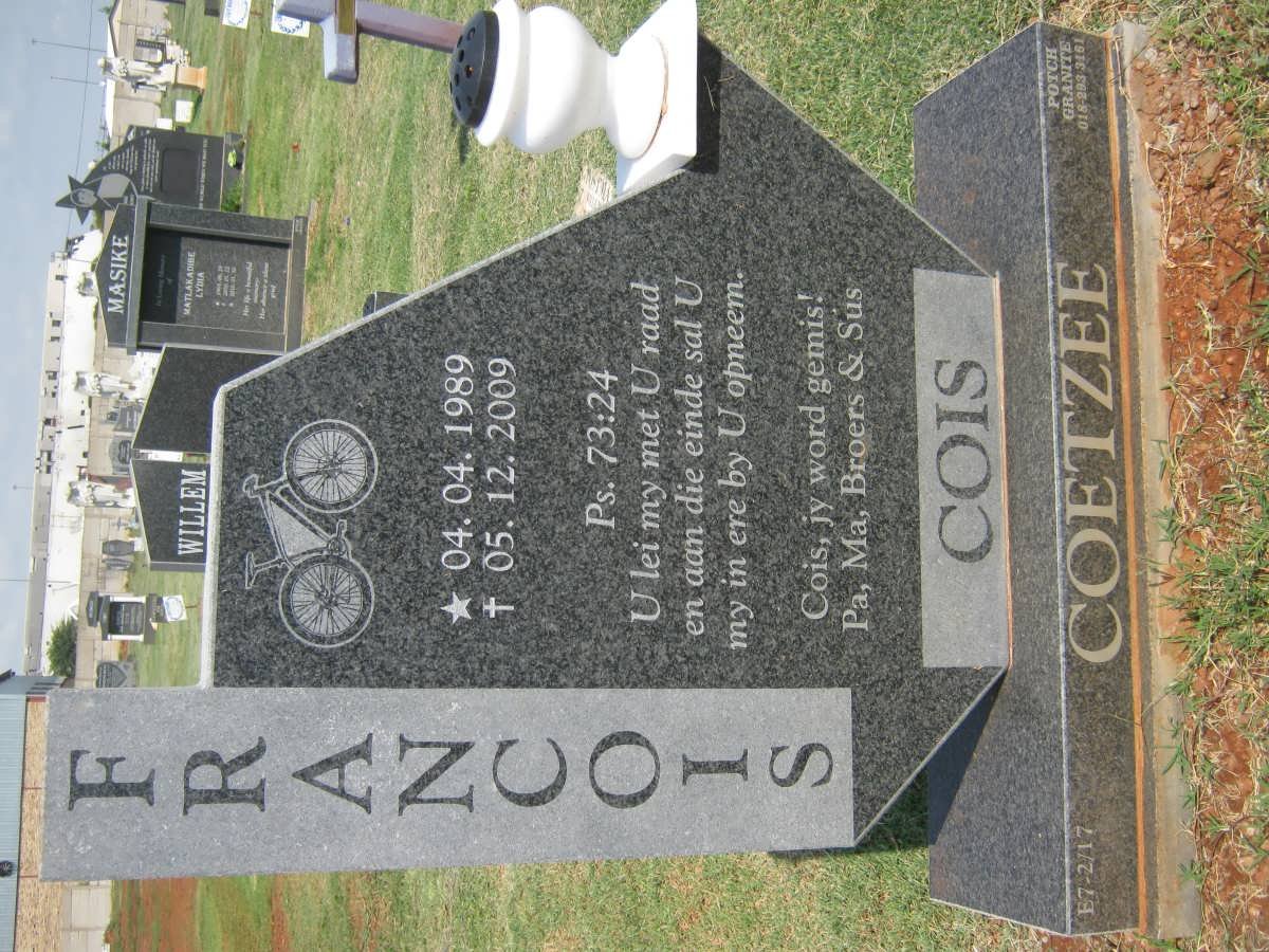 COETZEE Francois 1989-2009